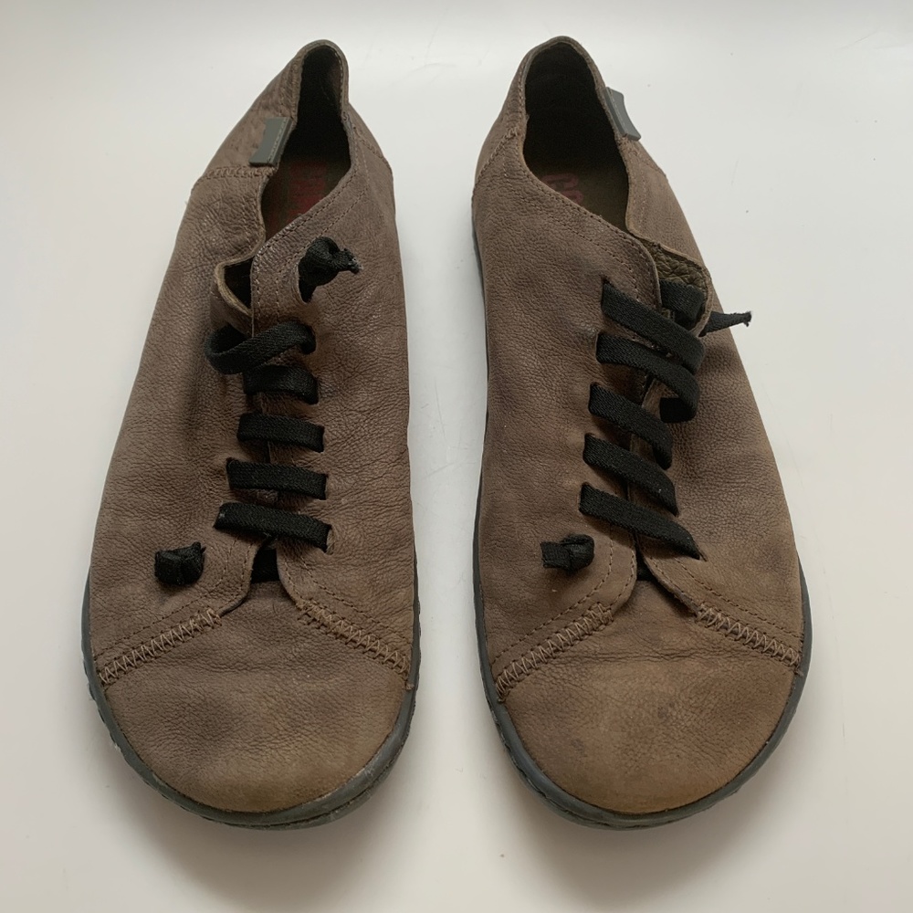 Camper Peu Cami Brown Women's Lace Sneakers 6.5